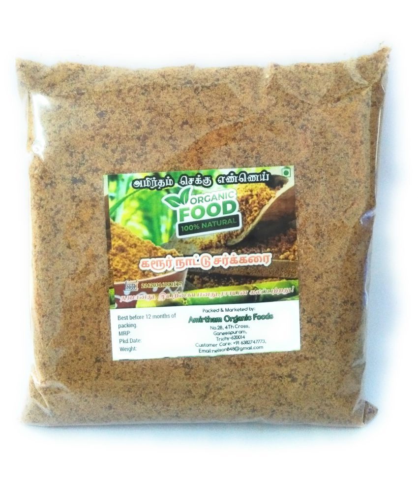 Amirtham Organic Foods Jaggery 400 g: Buy Amirtham Organic Foods ...