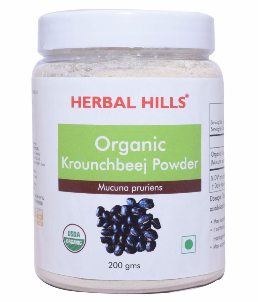     			Herbal Hills Organic Krounchbeej Powder 200 gm Pack of 2