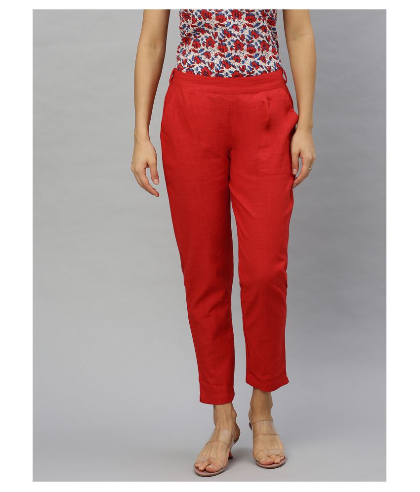     			Yash Gallery Cotton Casual Pants