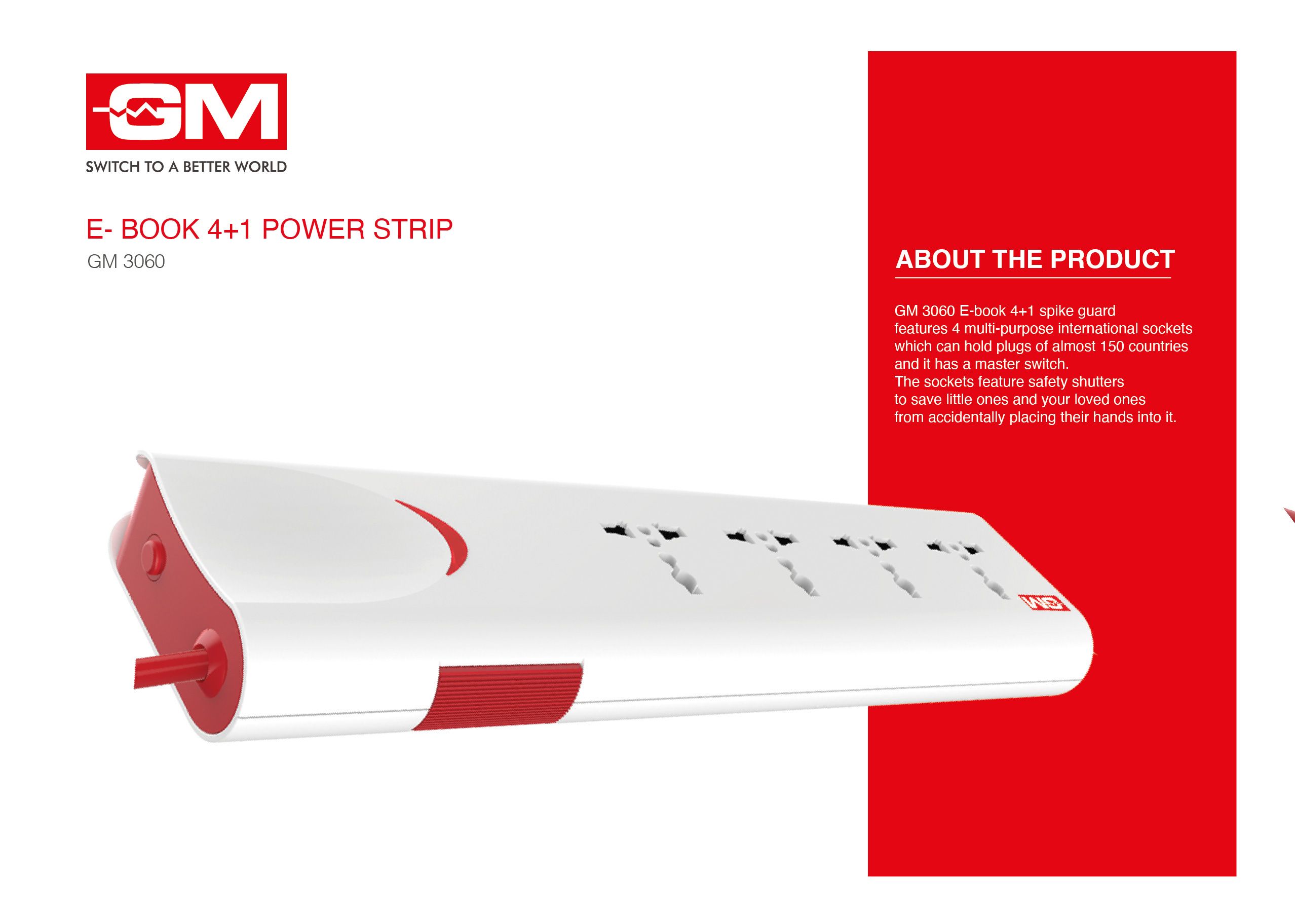 Buy GM Modular 4 Socket Extension Board Online at Low Price in India