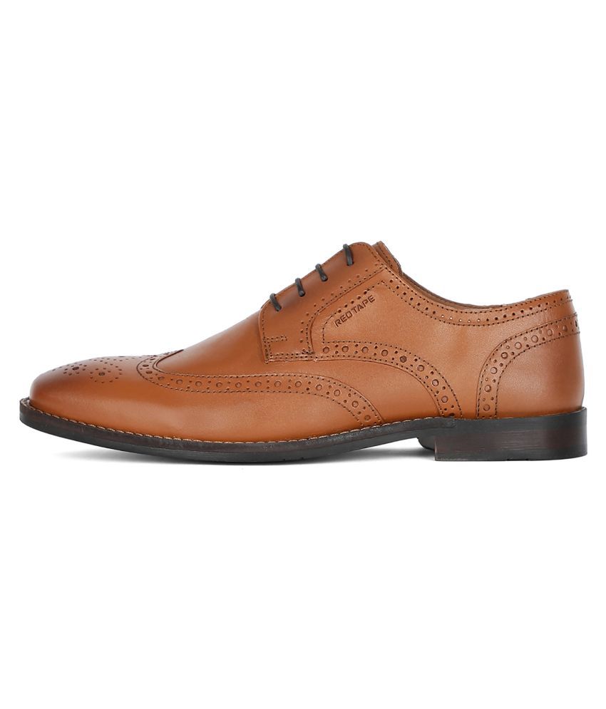 red tape derby formal shoes