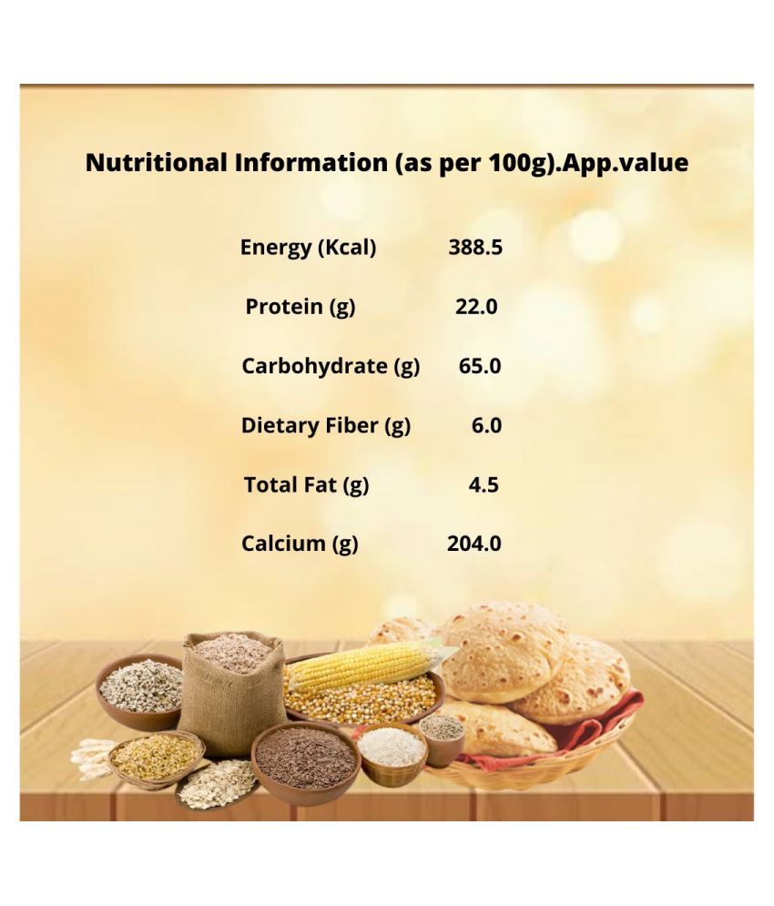 GRAINVA DIABETIC CARE FLOUR Sugar Control Low GI & Carbs Gluten Free 2.