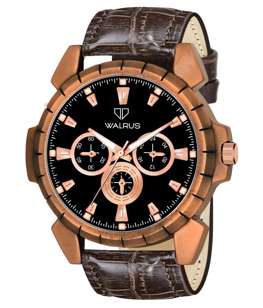     			Walrus WWTM-VET-V-020905 Leather Analog Men's Watch
