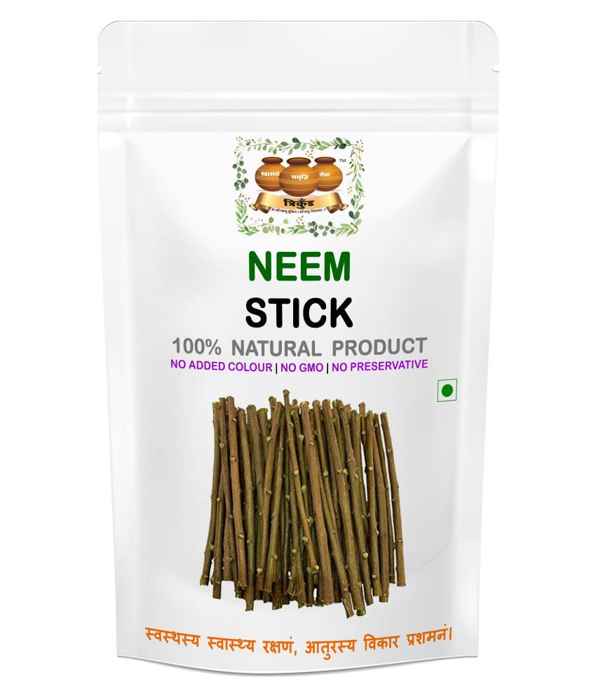 TRIKUND NEEM STICKS Raw Herbs 500 gm