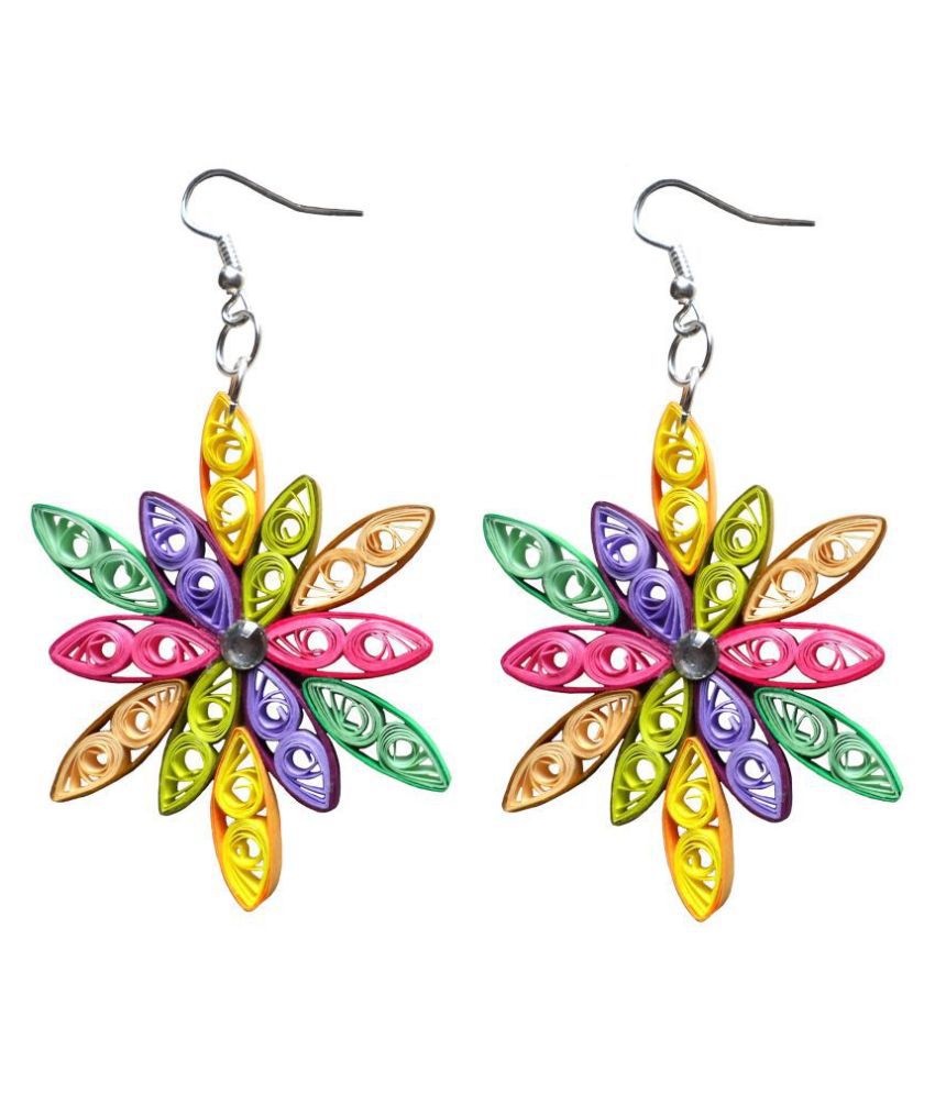 Designers Collection Paper Quilling Earrings For Women - Buy Designers ...