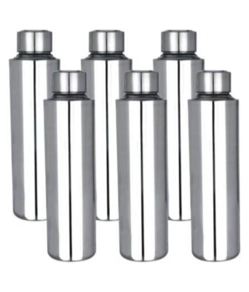     			APEIRON na Silver 1000 mL Stainless Steel Fridge Bottle set of 6