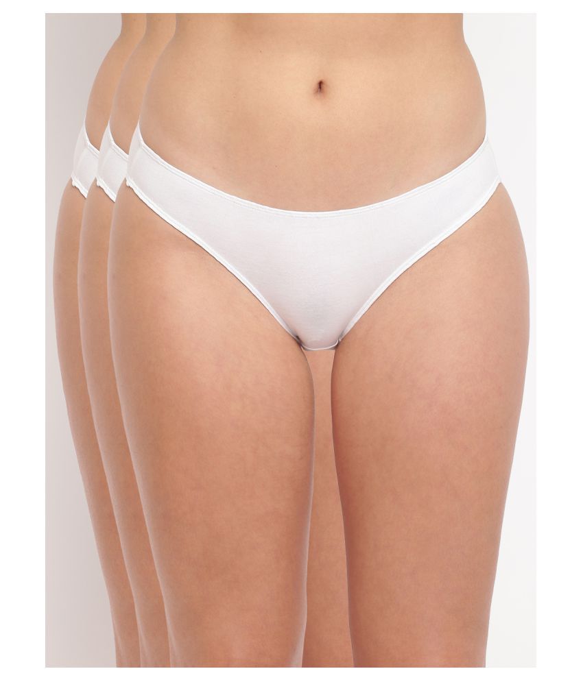 BASIICS By La Intimo Cotton Lycra Bikini Panties