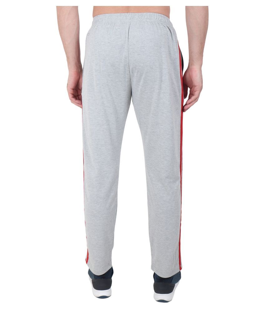 cotton blend track pants