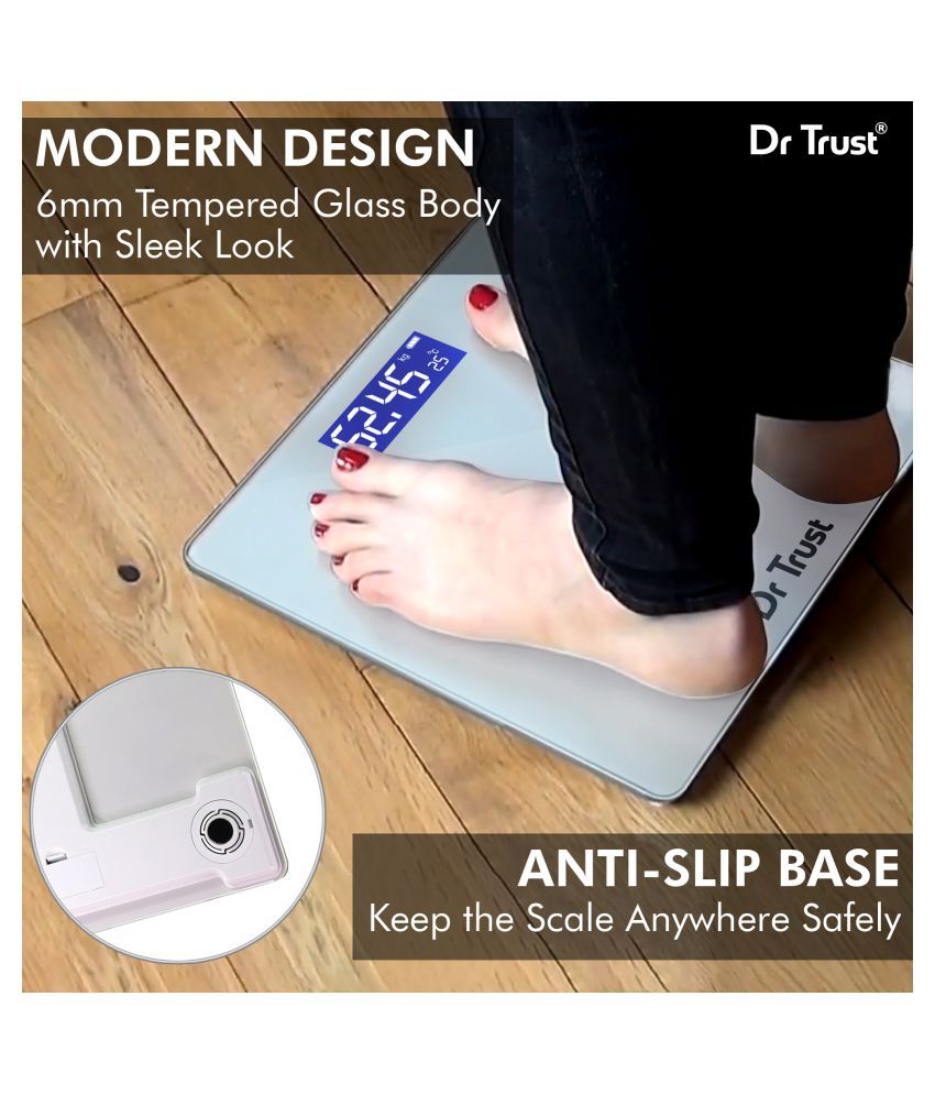 Dr Trust Elegance Personal Digital Electronic Body Weight Machine for Human Body 180kg Capacity