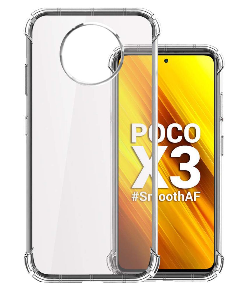     			Xiaomi Poco X2 Plain Cases KOVADO - Transparent Premium Transparent Case