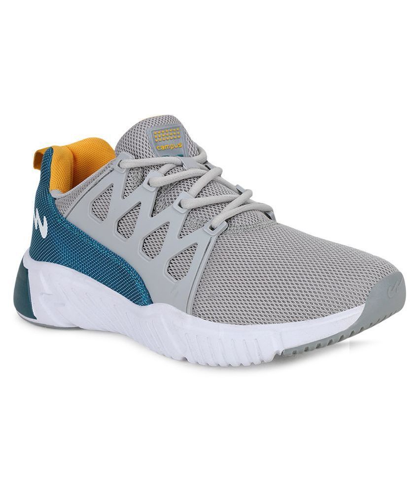     			Campus BARLEY Grey Men's Sports Running Shoes