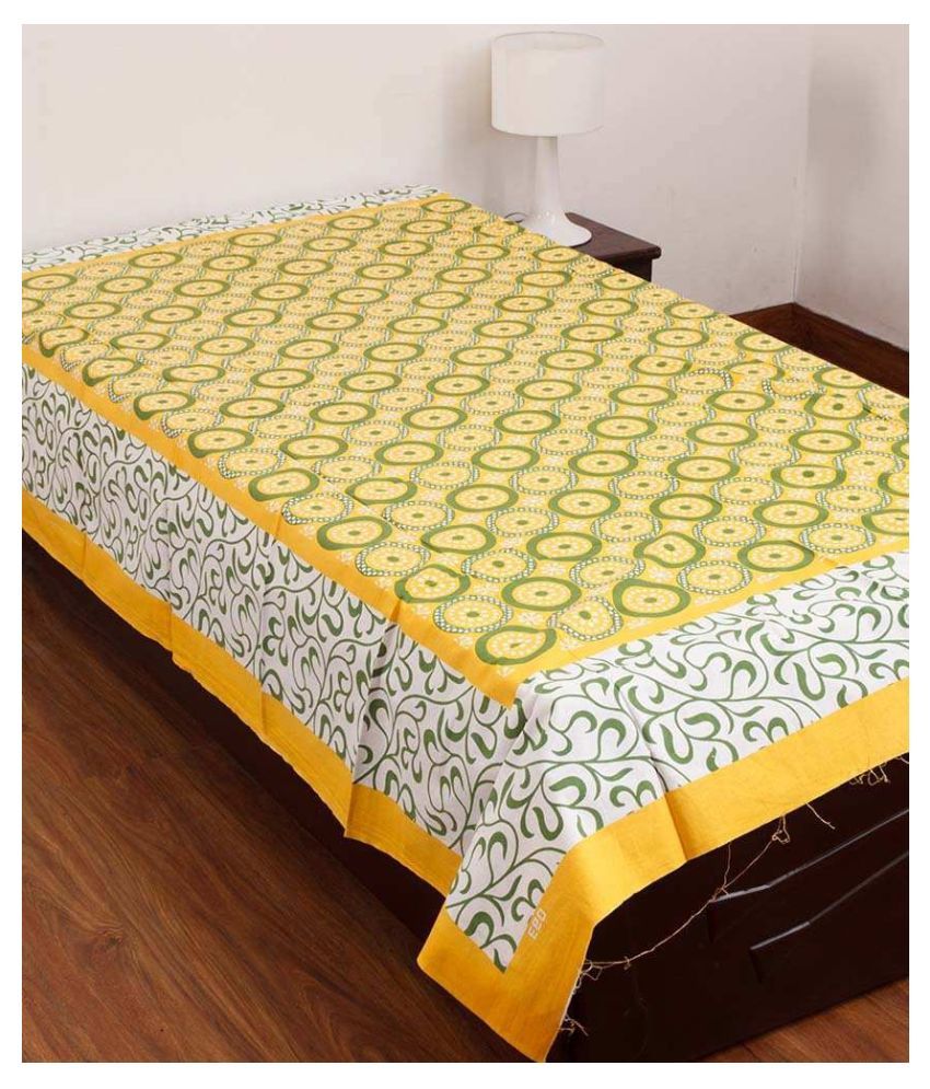     			Uniqchoice Cotton Single Bedsheet ( 225 cm x 150 cm )