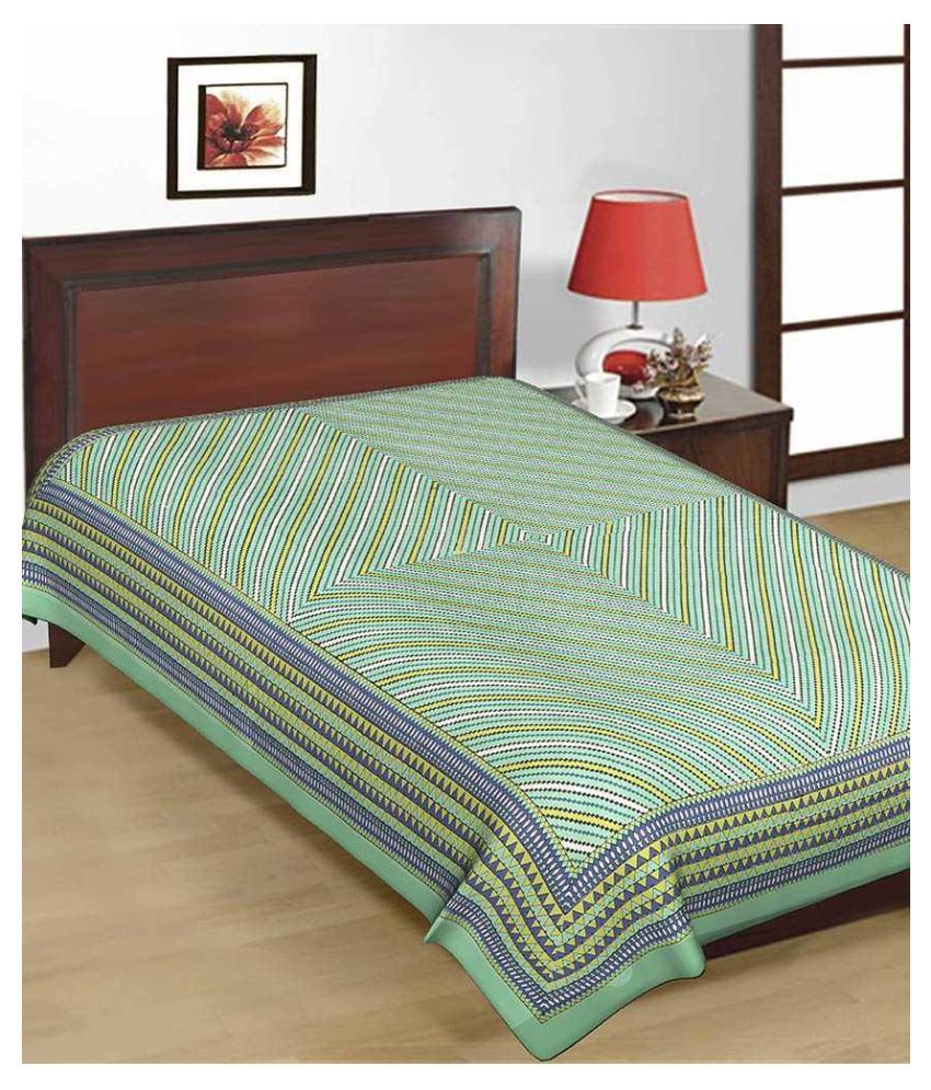     			Uniqchoice Cotton Single Bedsheet ( 225 cm x 150 cm )