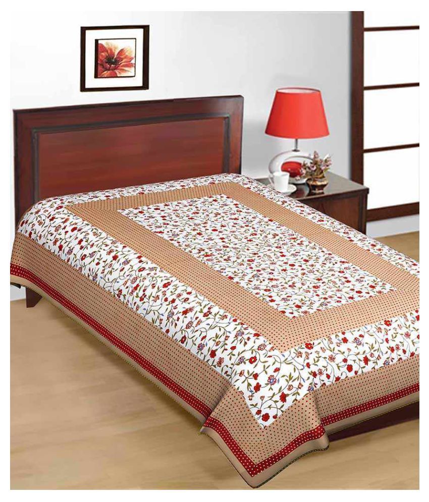     			Uniqchoice - Assorted Cotton Single Bedsheet