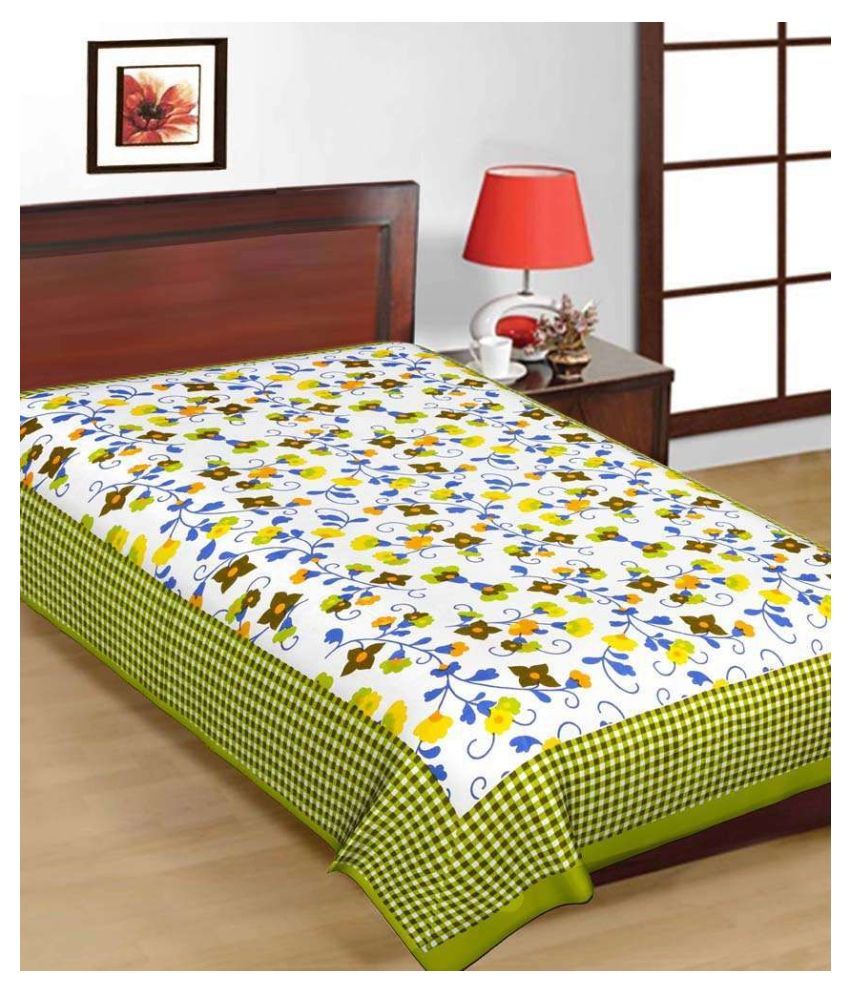     			Uniqchoice - Assorted Cotton Single Bedsheet