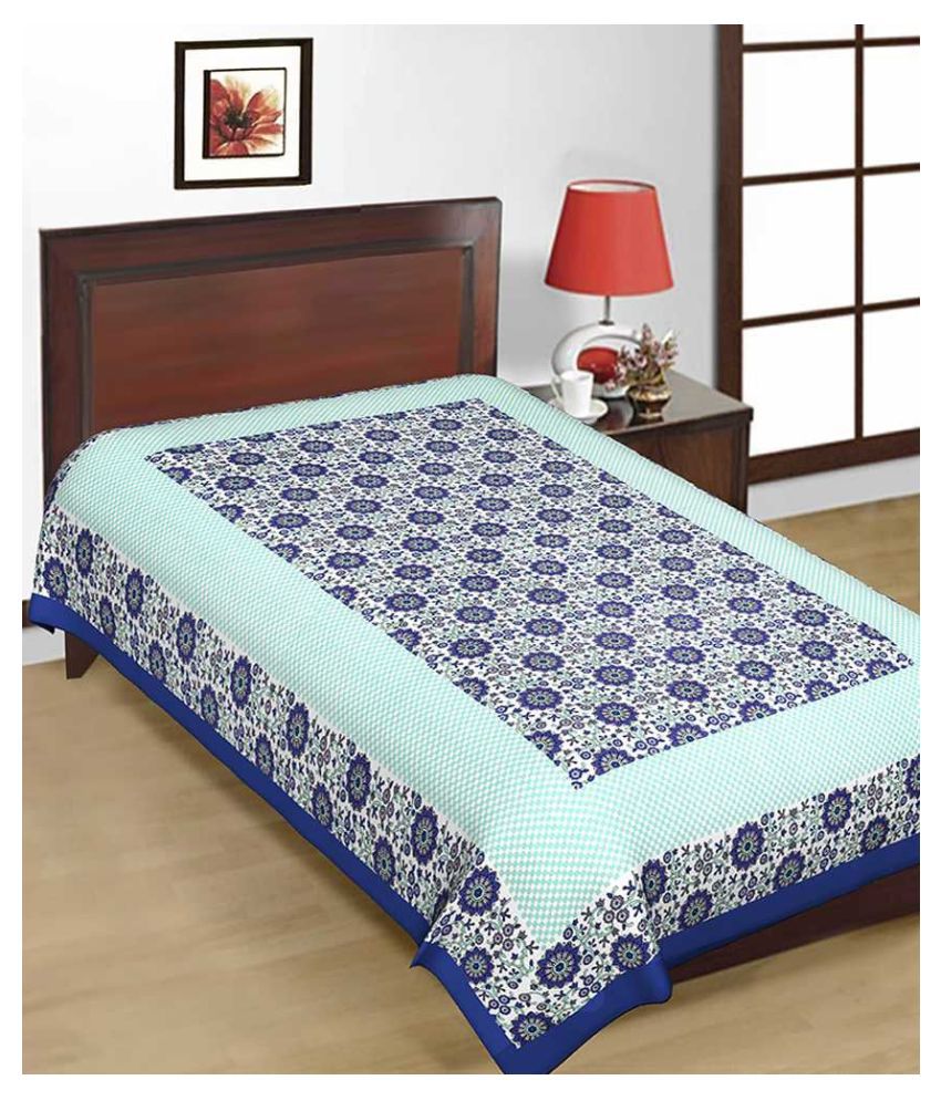     			Uniqchoice Cotton Single Bedsheet ( 225 cm x 153 cm )