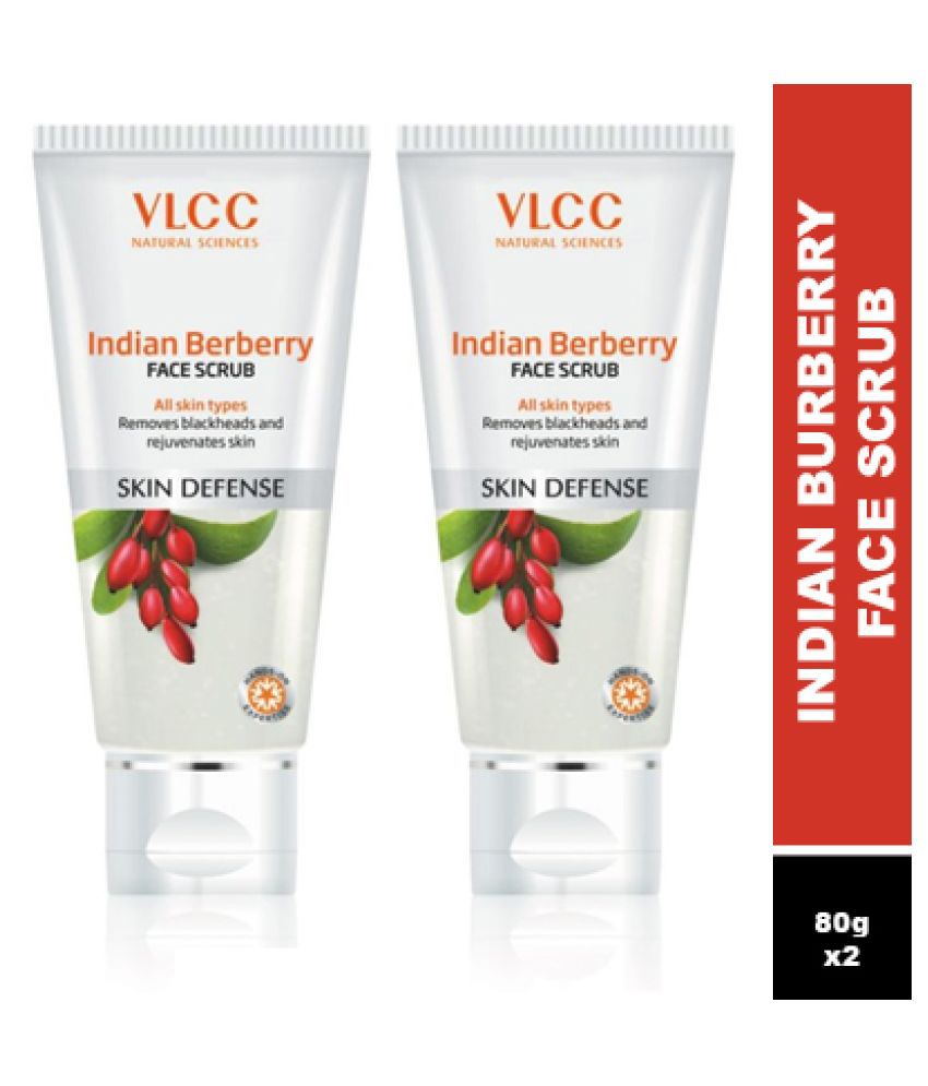     			VLCC Indian Berberry Face Scrub, 80 g (Pack of 2)
