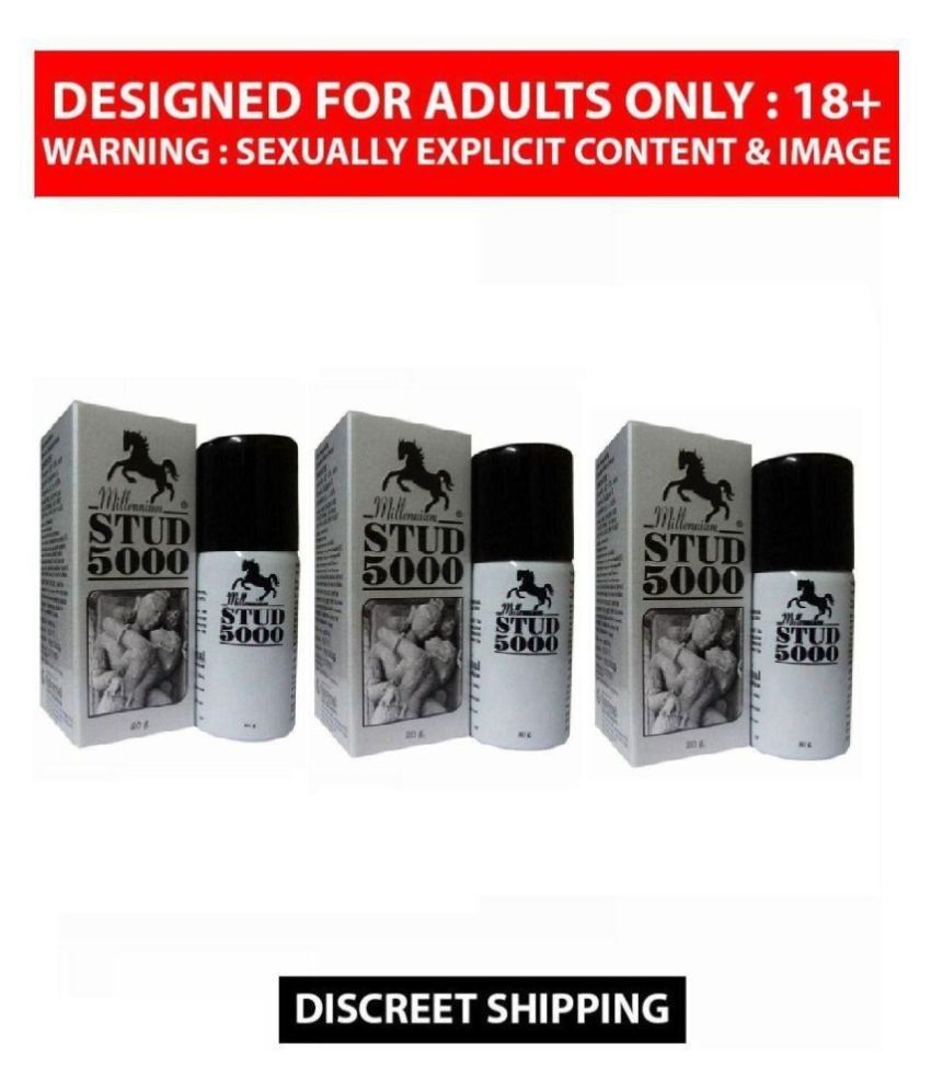     			STUD 5000 (Xtra Timing Spray 4 Men) Pack of 3 by Adultjoyindia