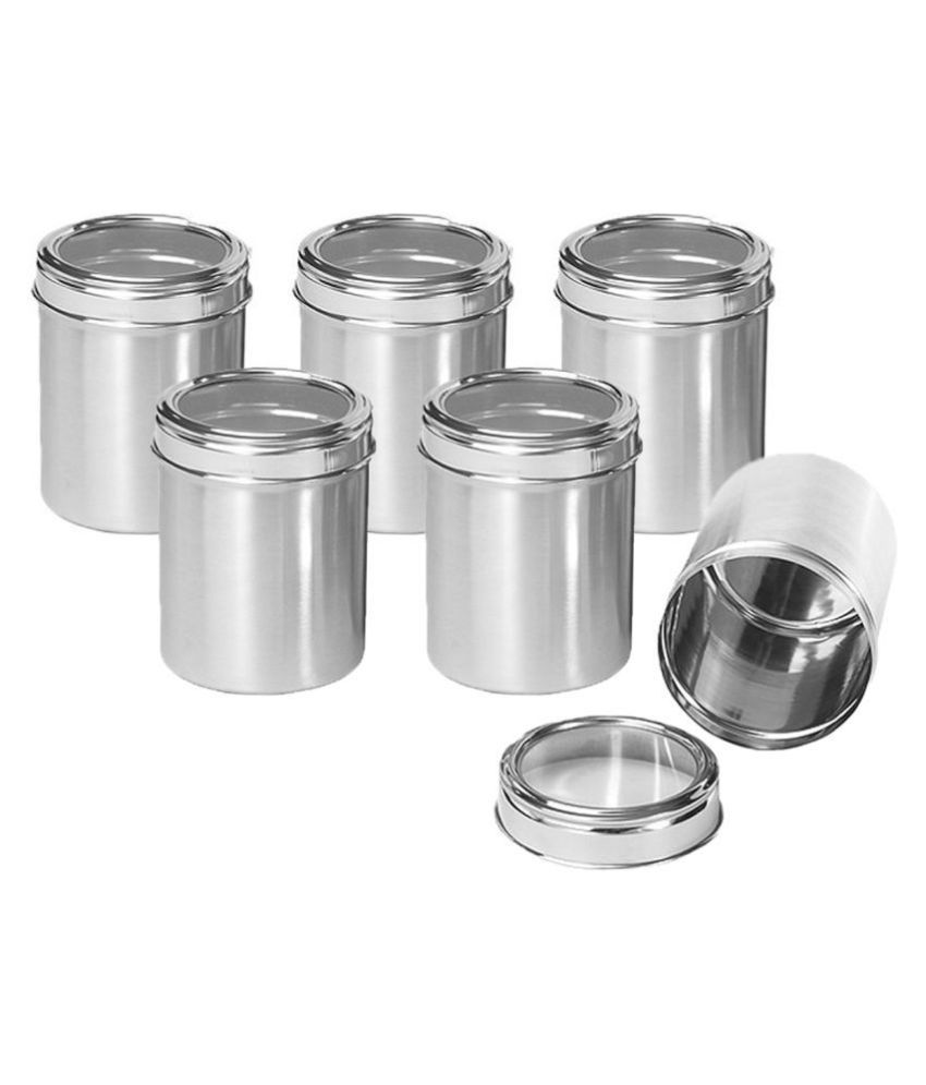 Generic Steel Food Container Set of 6 750 mL: Buy Online at Best Price ...