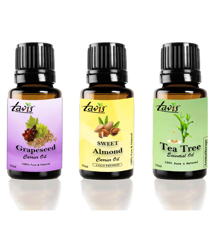     			Tavis Grapeseed, S. Almond, Tea Tree Essential Oil 30 mL