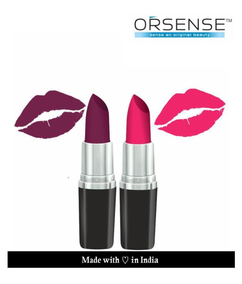     			orsense Creme Lipstick Multi Pack of 2 22 g