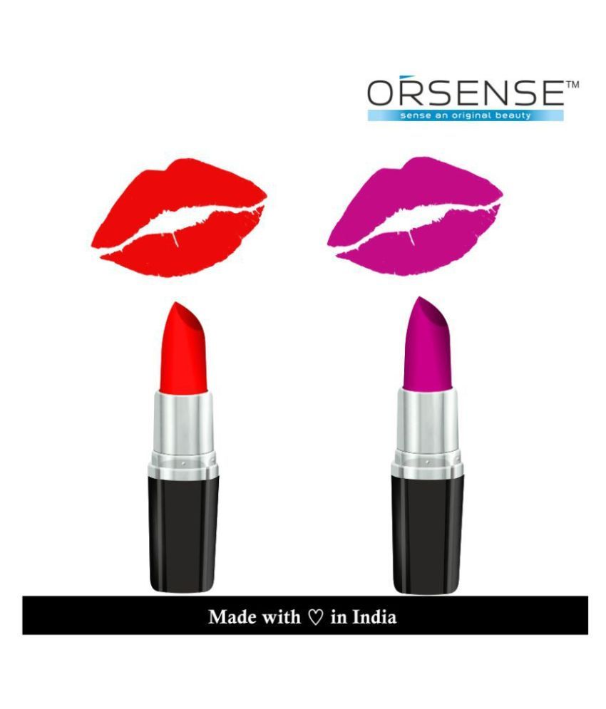     			orsense Creme Lipstick Multi Pack of 2 7 g