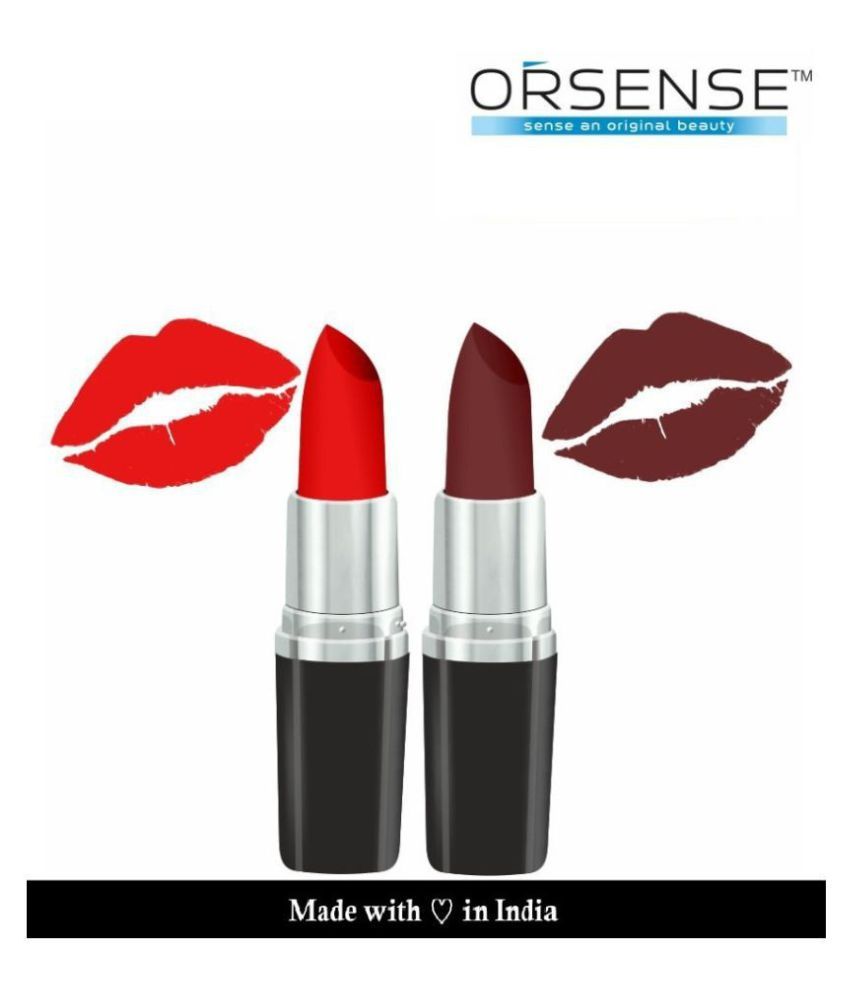     			orsense Creme Lipstick Multi Pack of 2 3 g