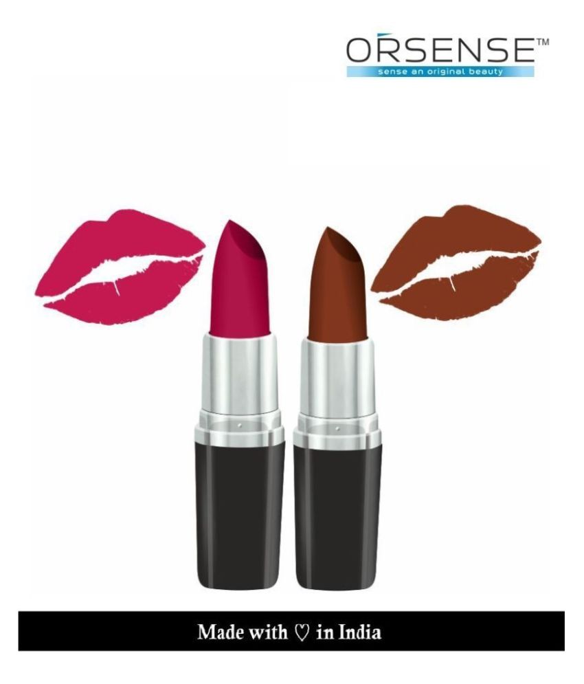     			orsense Creme Lipstick Multi Pack of 2 22 g