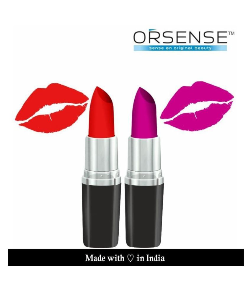     			orsense Lipstick Fuchsia Pack of 2 121 g