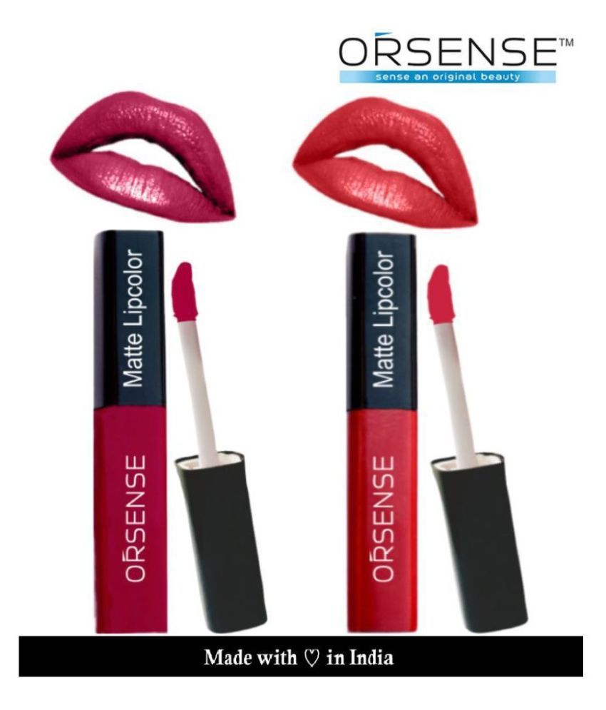     			orsense Liquid Lipstick Red Pack of 2 20 g