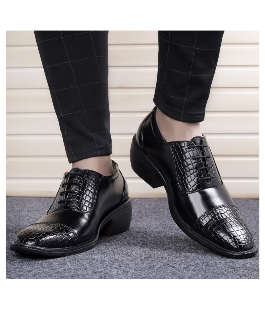 bxxy black formal shoes