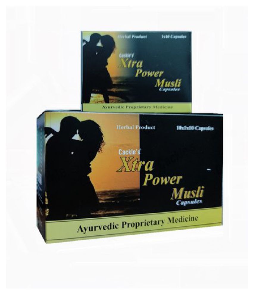     			Cackle's Xtra Power Musli Capsule 10 no.s Pack Of 5