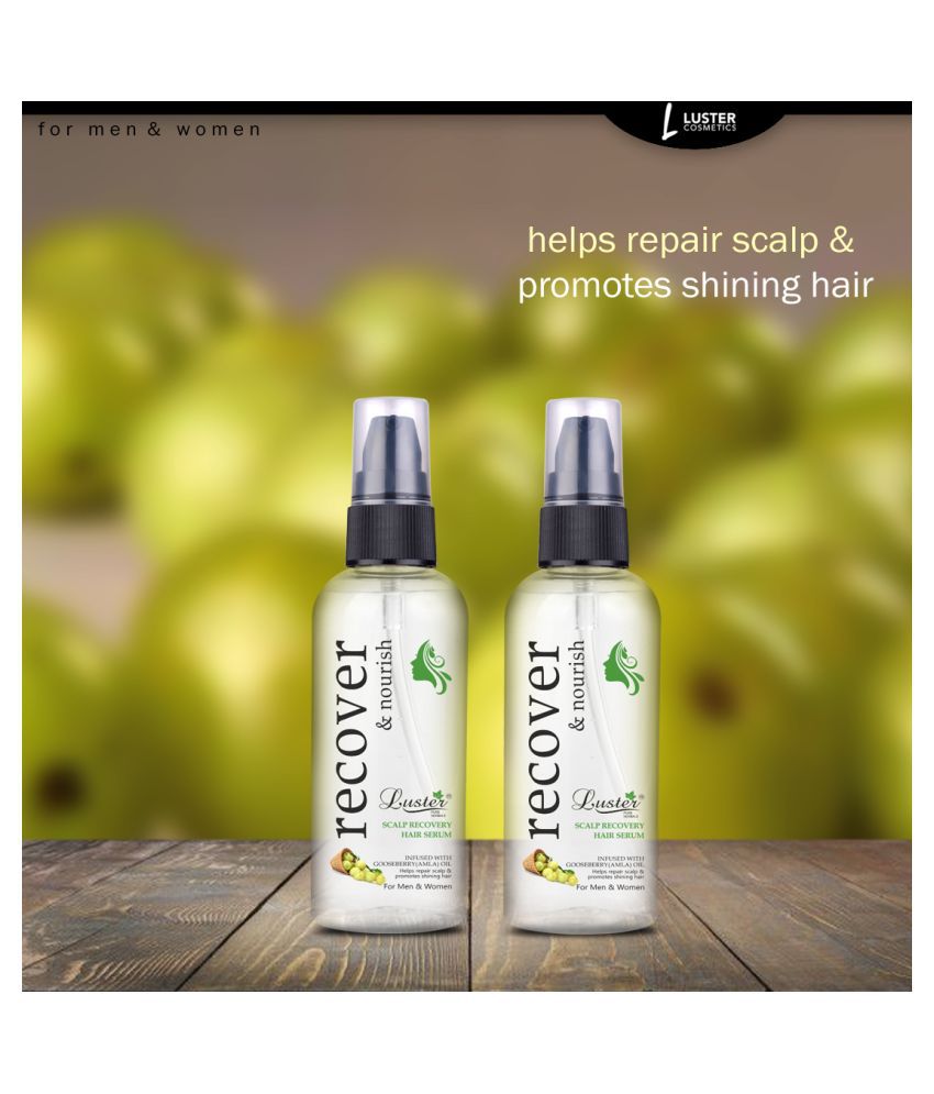 Luster Recover & Nourish Hair Serum 100 mL Pack of 2: Buy Luster Recover & Nourish  Hair Serum 100 mL Pack of 2 at Best Prices in India - Snapdeal