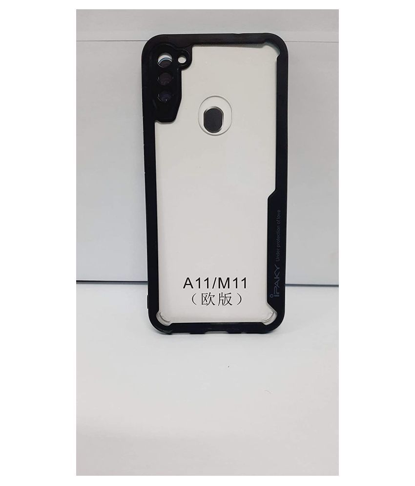     			Samsung galaxy A11 Shock Proof Case Kosher Traders - Black AirEdge Protection