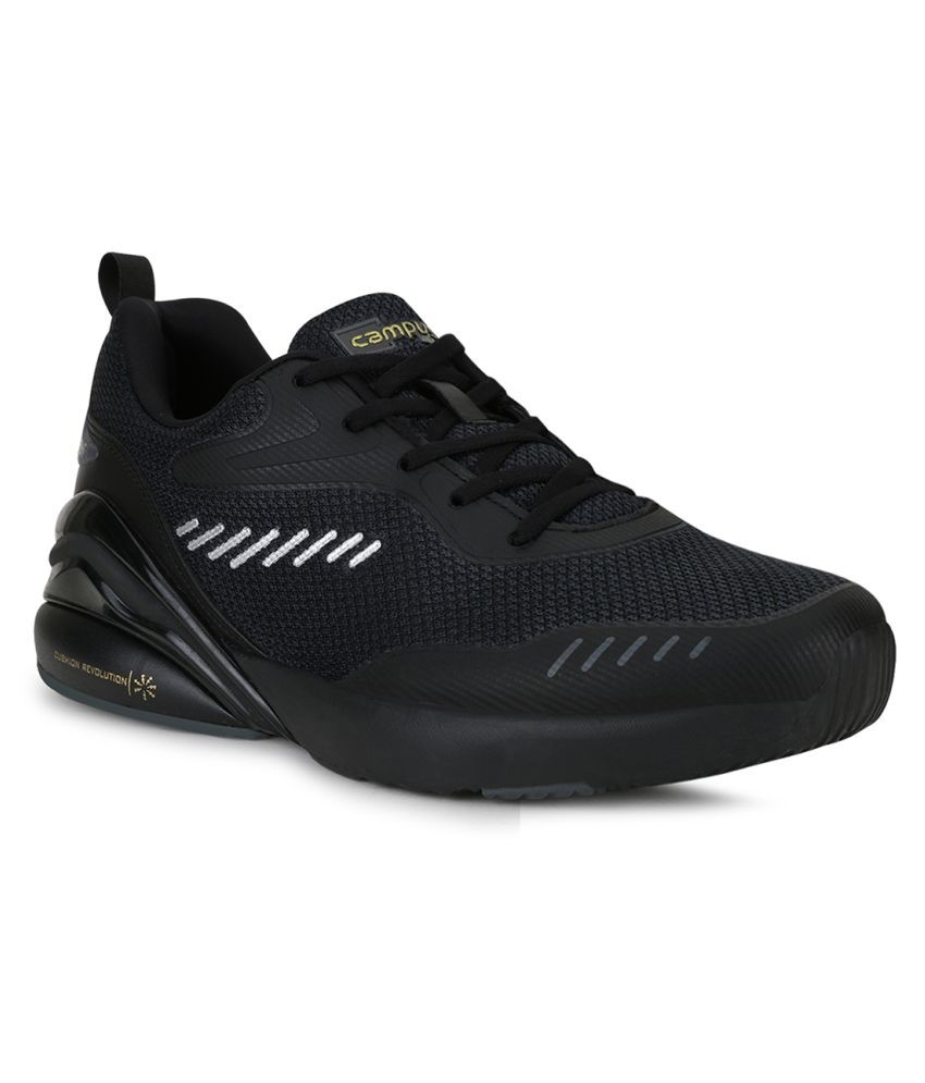     			Campus FORTE PRO Black  Men's Sports Running Shoes