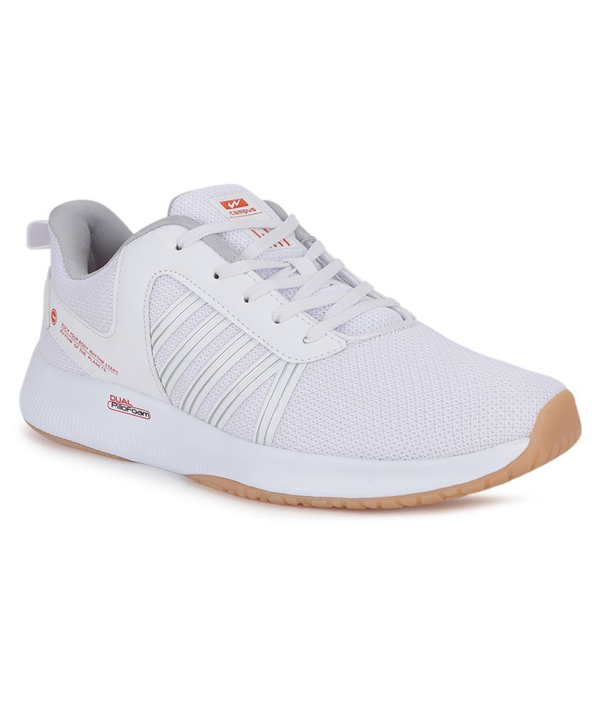     			Campus ROC PRO White  Men's Sports Running Shoes