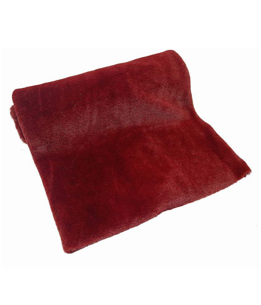     			PRANSUNITA - Fabric Rabbit Carpet Fur Cloth (Pack of 1)