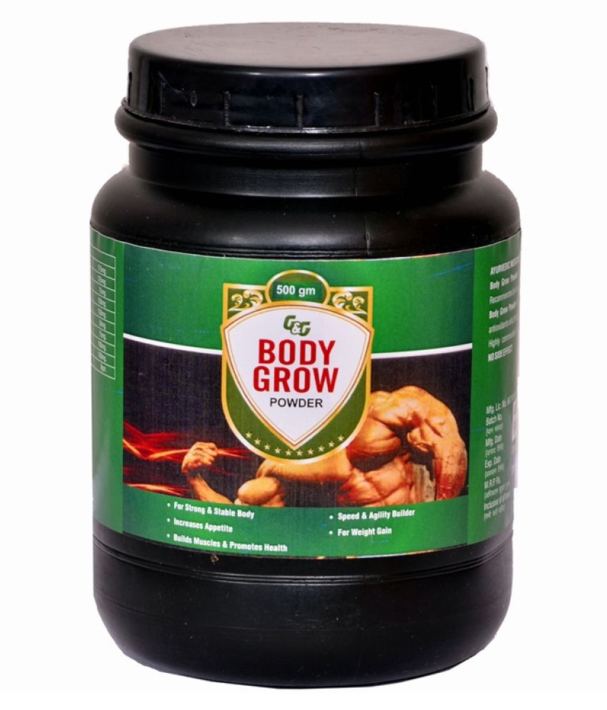 Rikhi - Body Grow Powder Whey Protein ( 500 gm , Neutral - Flavour )