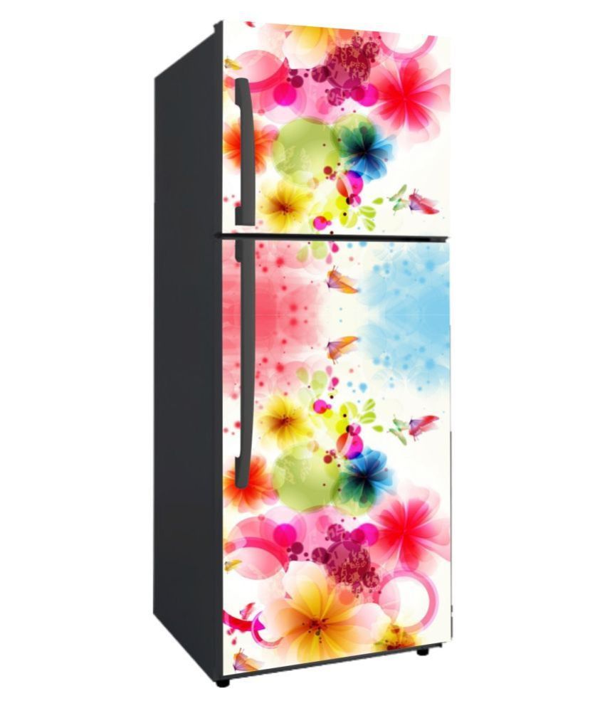 Sky Decal Flower Fridge Sticker Extra Large Fridge Sticker Abstract