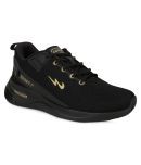 Campus Refresh Pro Black Running Shoes