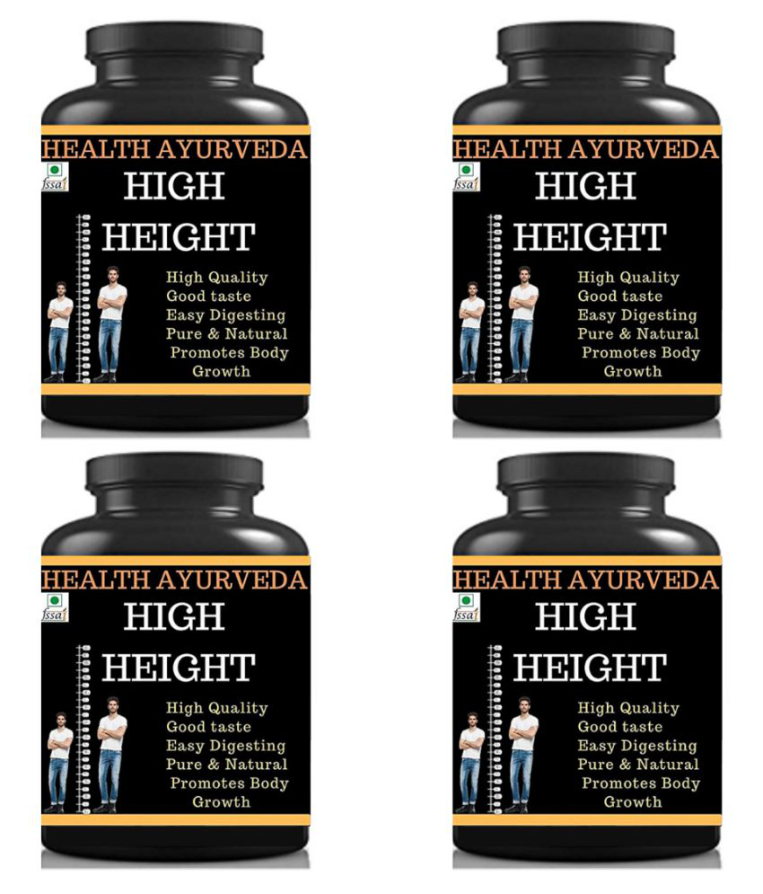 Health Ayurveda High Height | Height Increase Powder 400 gm Pack Of 4