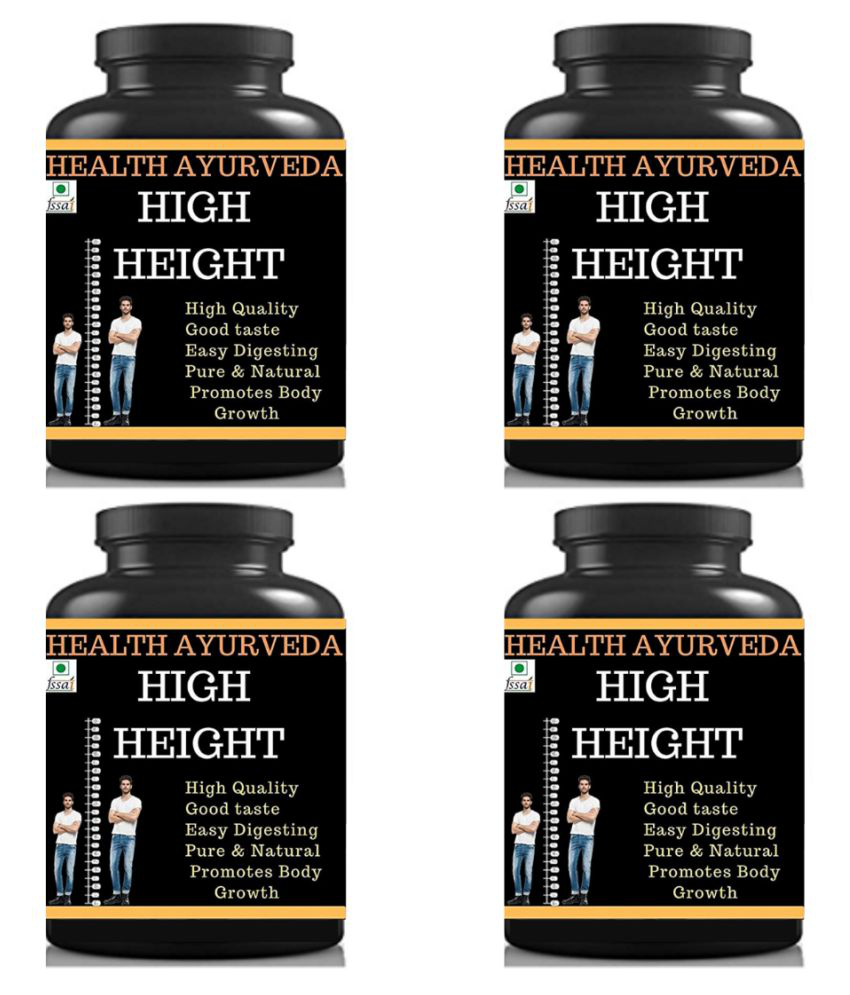     			Health Ayurveda High Height Vanilla Flavour Powder 400 gm Pack Of 4