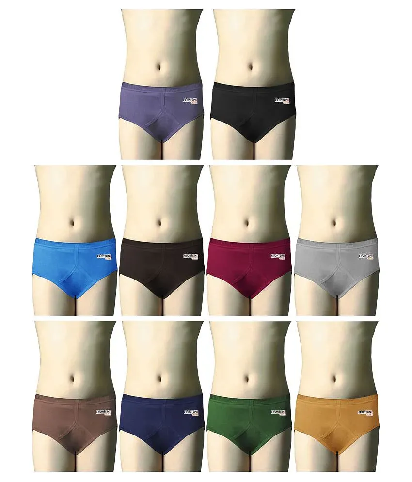 Rupa Frontline V Cotton Multicolour V Briefs/Underwear for Kids