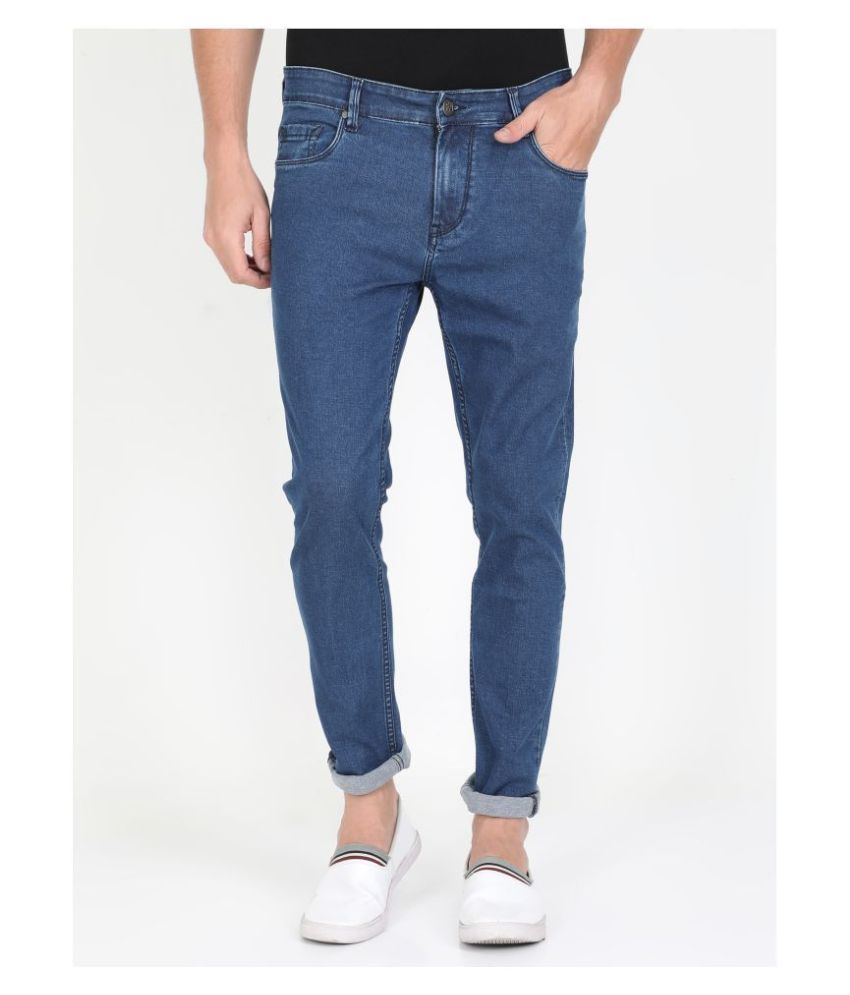 mens indigo skinny jeans