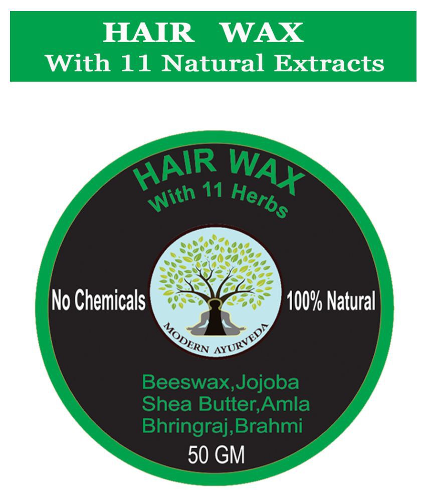 MODERN AYURVEDA Natural Hair Wax Firm Hold Wax 50 g: Buy MODERN AYURVEDA  Natural Hair Wax Firm Hold Wax 50 g at Best Prices in India - Snapdeal