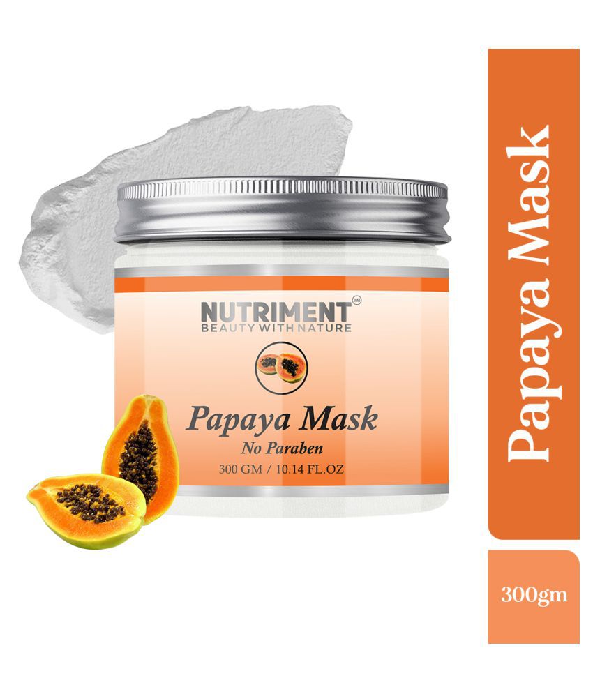Nutriment Papaya Mask For Hydrating Skin Paraben Free Face Mask