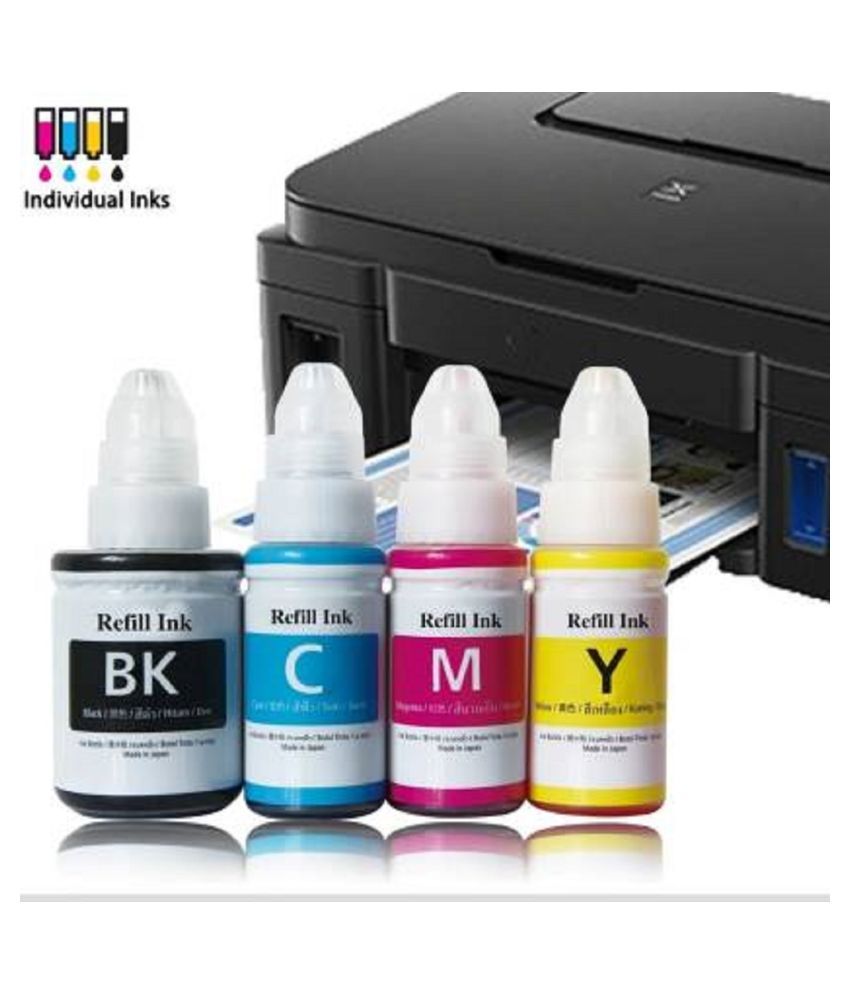 SVM 790 Multicolor Pack of 4 Ink bottle for Canon G Series GI 790 GI