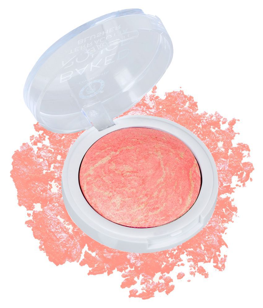     			Colors Queen Terracotta Blusher Pressed Powder Blush Contour Peach 6 g