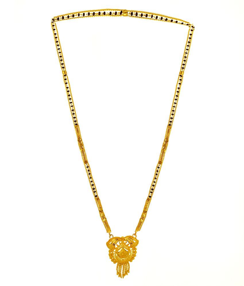     			KRIMO Gold Plated Letest & Designer Mangalsutra For Women-100185