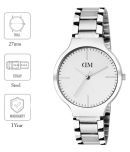 David Miller - Silver Stainless Steel Analog Womens Watch